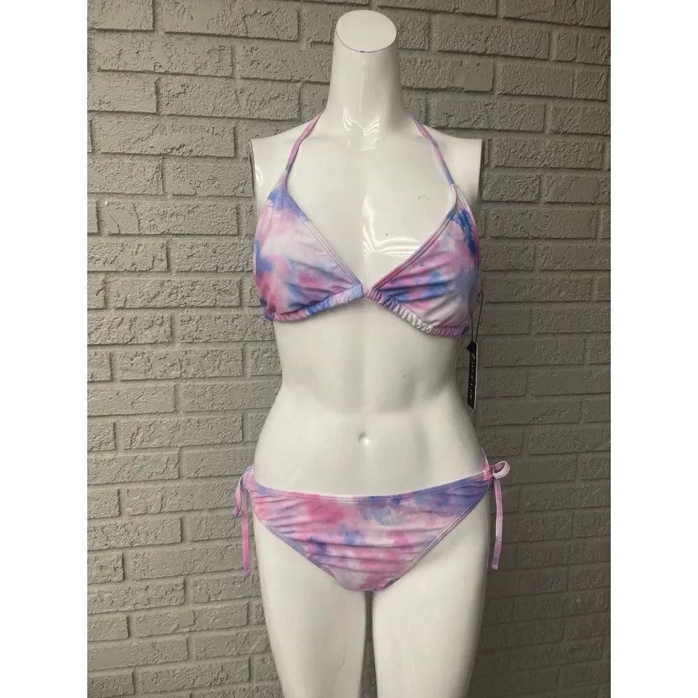 Tempt Me Tie Dye Bikini Swimsuit Size M NWT